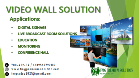 Video wall solution brands for control rooms and public display systems